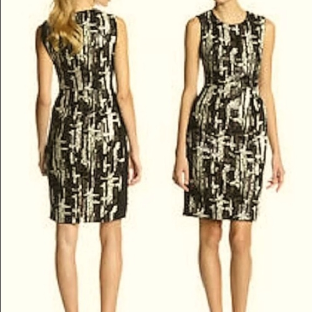BCBGMaxAzria sequin sheath dress